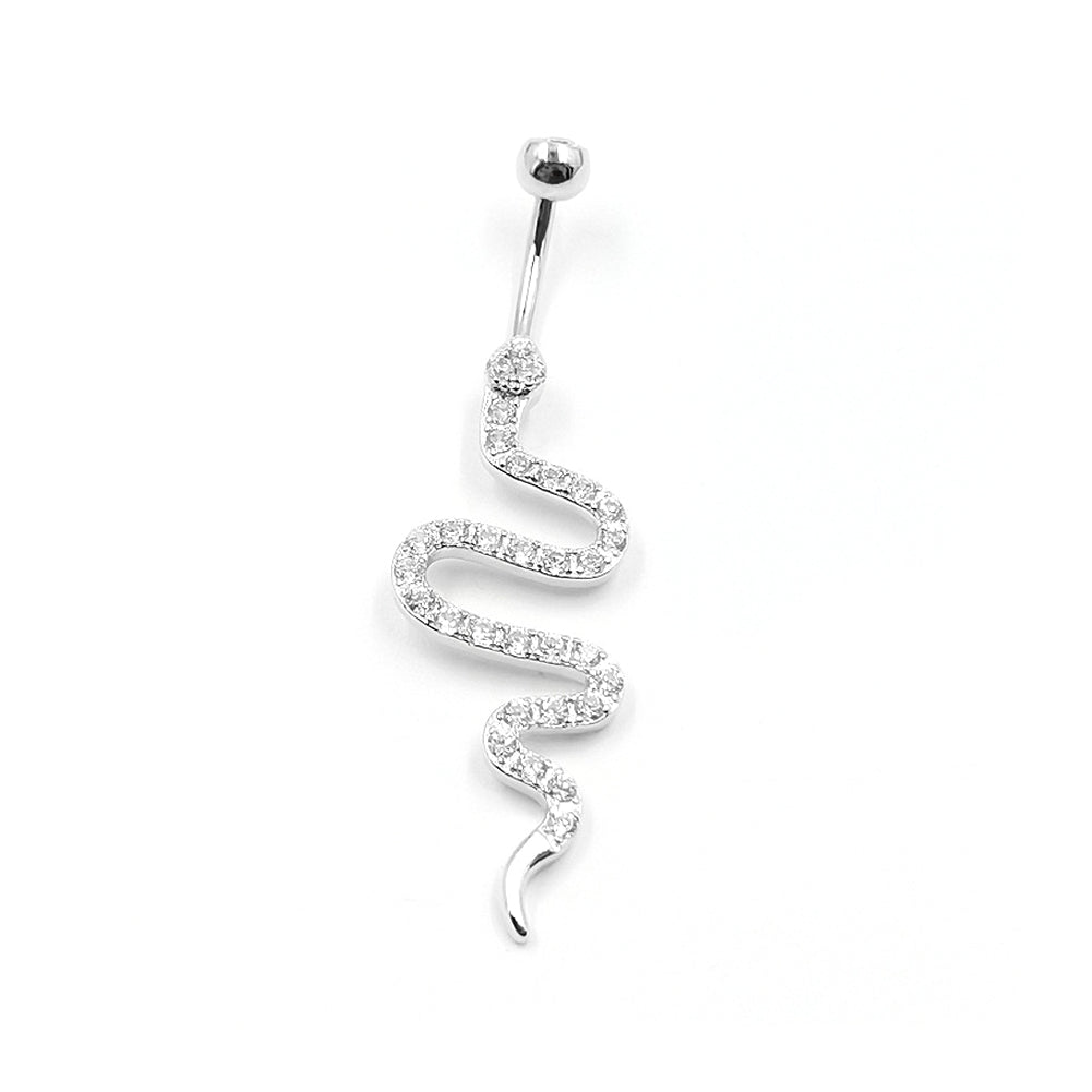 Arardo 925 Sterling Silver Belly Rings Navel Rings Piercing Jewelry Collection - AB0144