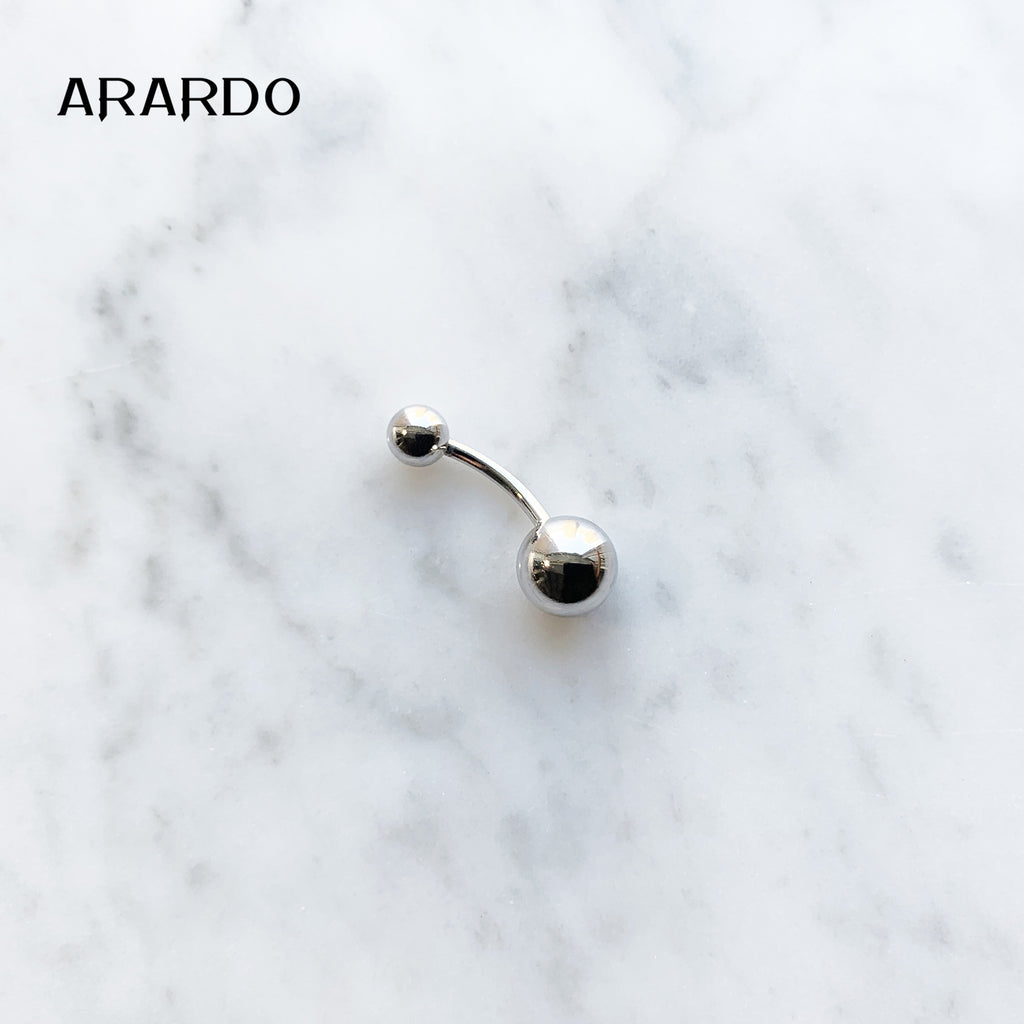 Sterling Silver Belly Button Piercing Navel Rings SS1
