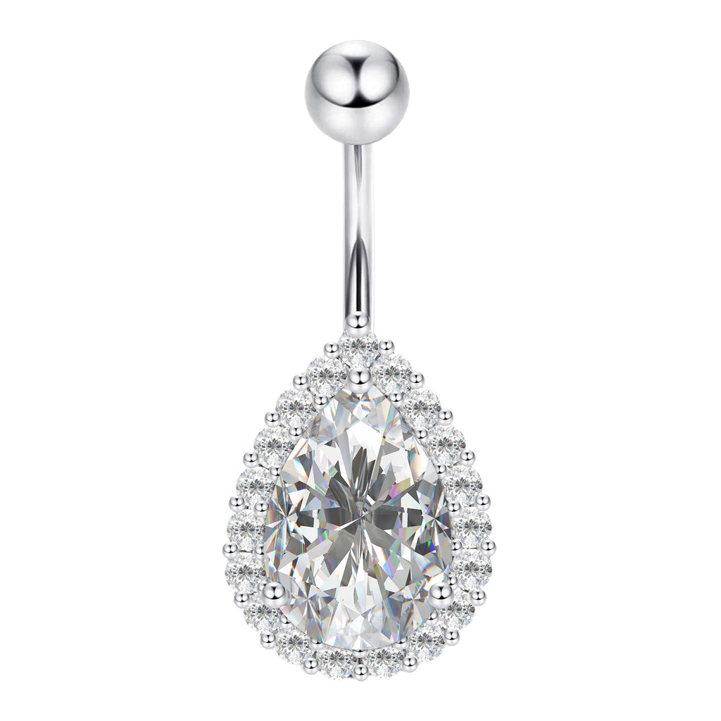 Sterling Silver Belly Button Piercing Navel Rings SS121