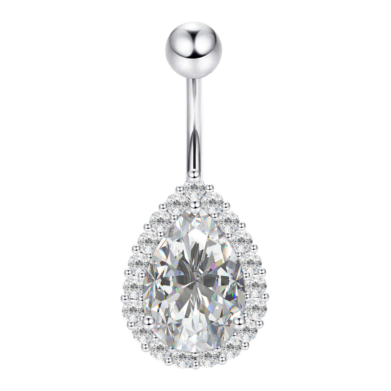 Sterling Silver Belly Button Piercing Navel Rings SS121