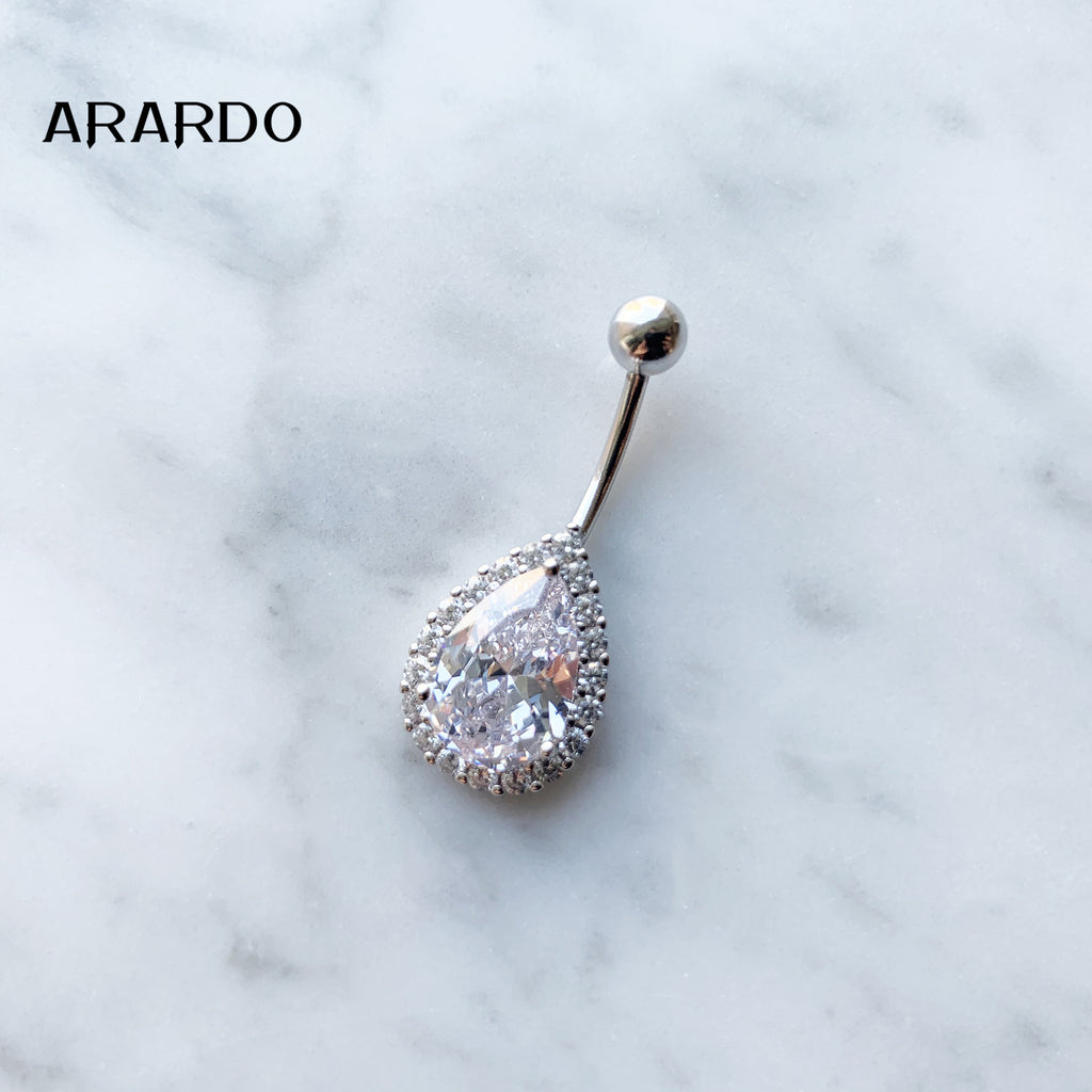 Sterling Silver Belly Button Piercing Navel Rings SS121
