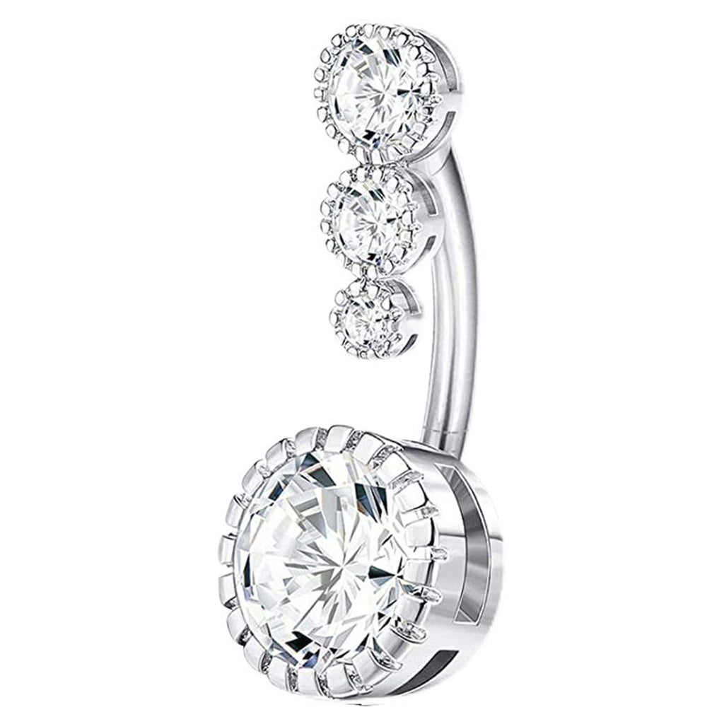 Sterling Silver Belly Button Piercing Navel Rings SS123