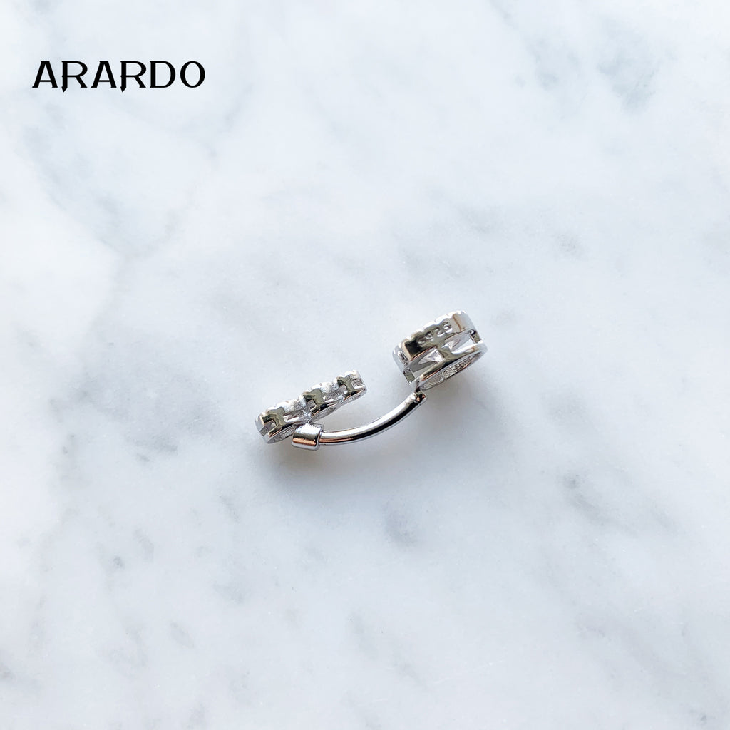 Sterling Silver Belly Button Piercing Navel Rings SS123