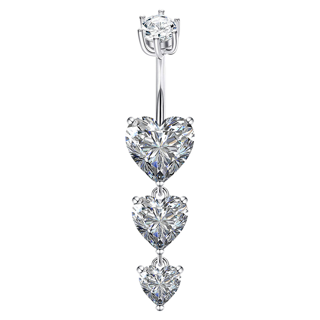 Sterling Silver Belly Button Piercing Navel Rings SS132