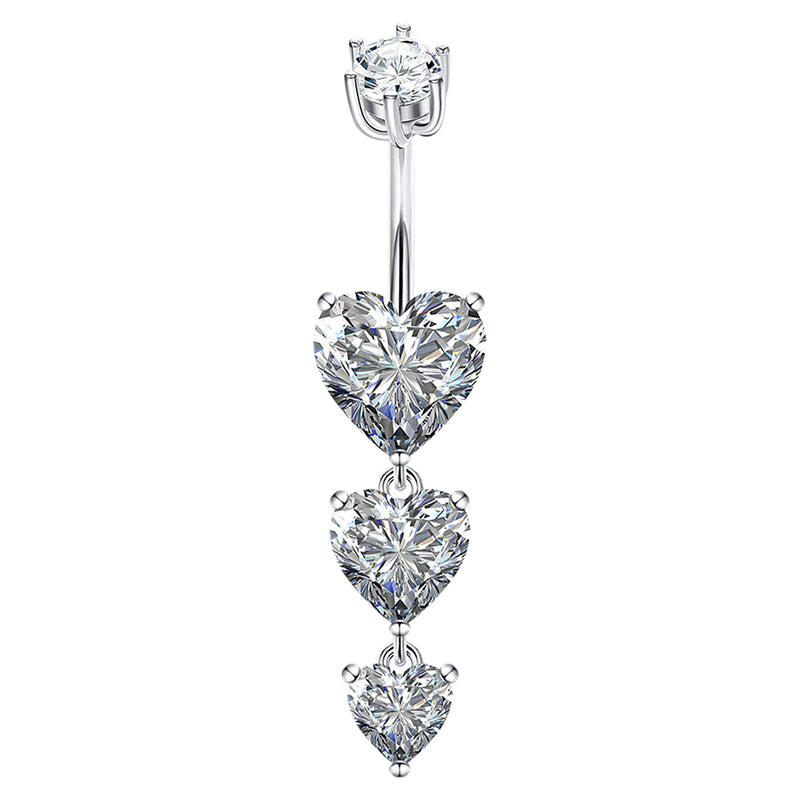 Sterling Silver Belly Button Piercing Navel Rings SS132