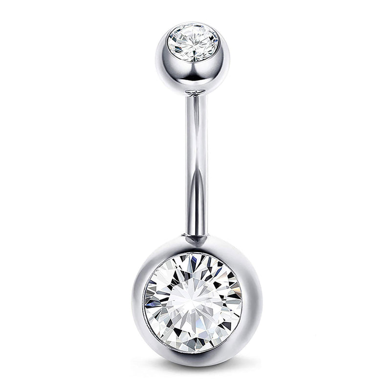 Sterling Silver Belly Button Piercing Navel Rings SS137