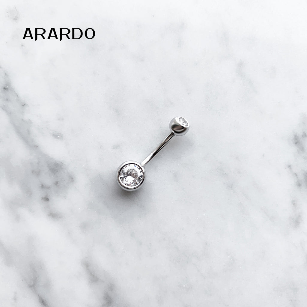 Sterling Silver Belly Button Piercing Navel Rings SS137