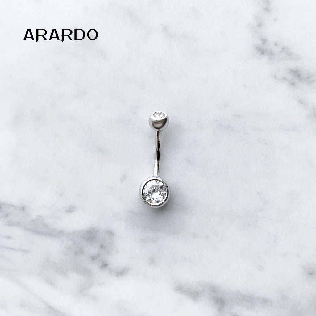 Sterling Silver Belly Button Piercing Navel Rings SS137