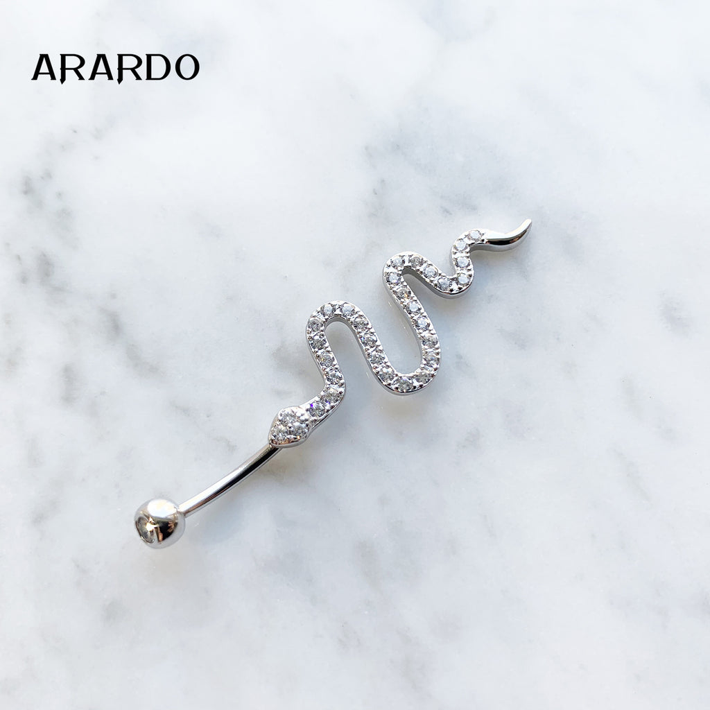 Sterling Silver Belly Button Piercing Navel Rings SS144