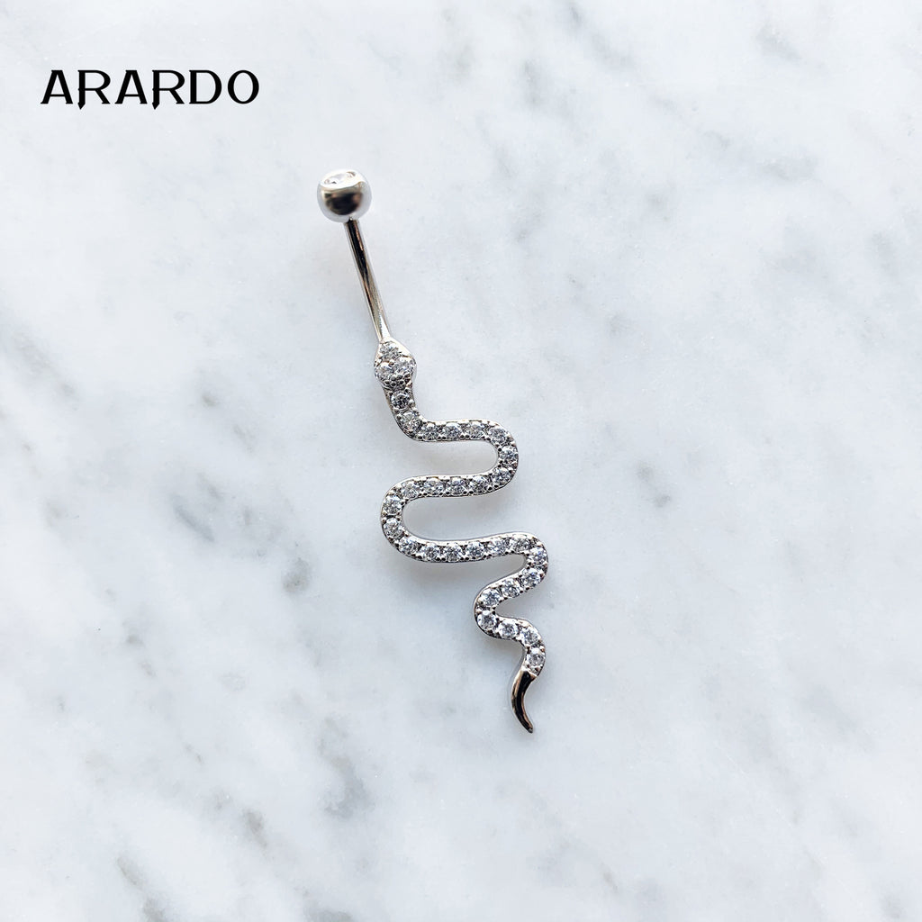 Sterling Silver Belly Button Piercing Navel Rings SS144