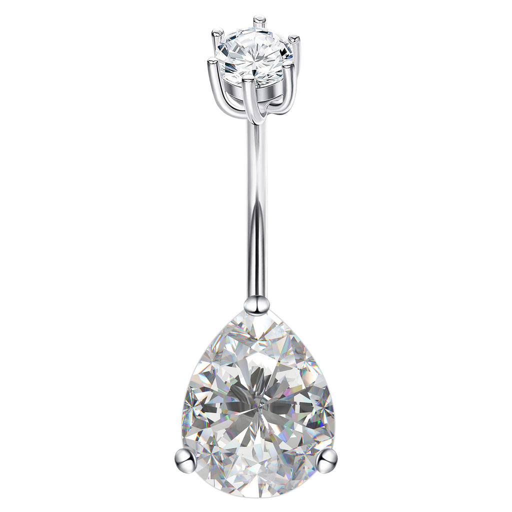 Sterling Silver Belly Button Piercing Navel Rings SS2