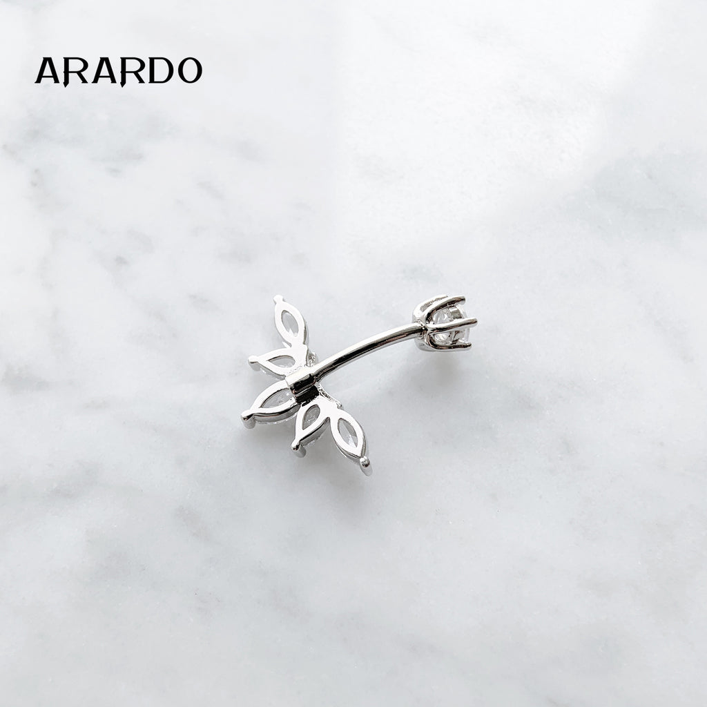 Sterling Silver Belly Button Piercing Navel Rings SS200