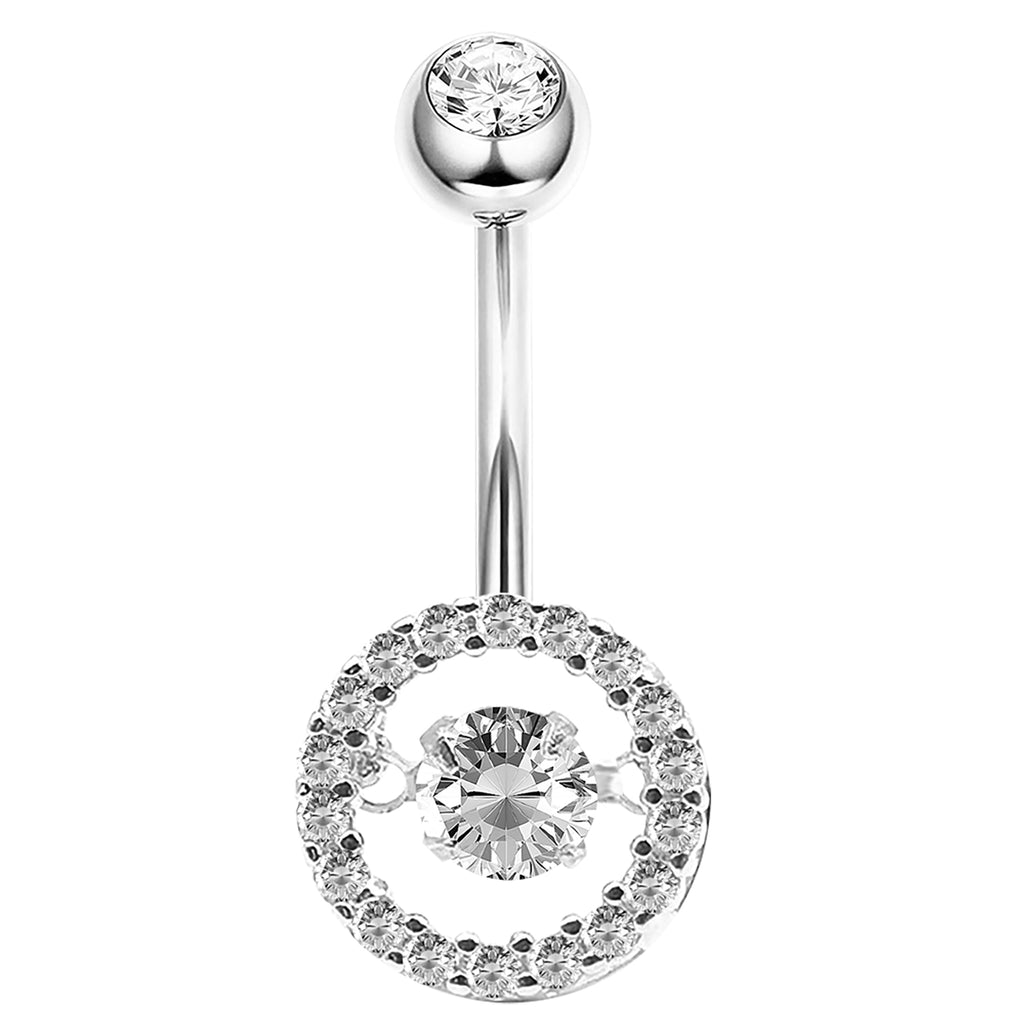 Sterling Silver Belly Button Piercing Navel Rings SS202