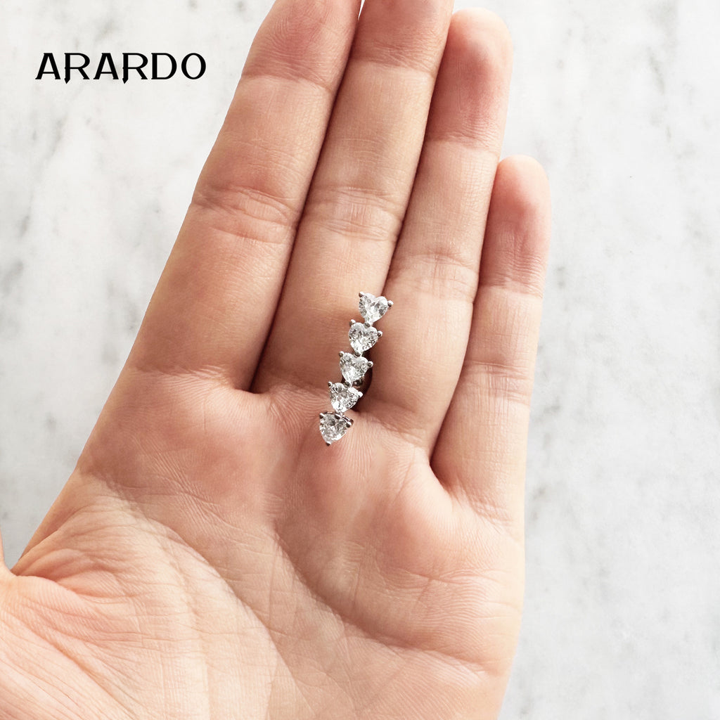 Sterling Silver Belly Button Piercing Navel Rings SS210