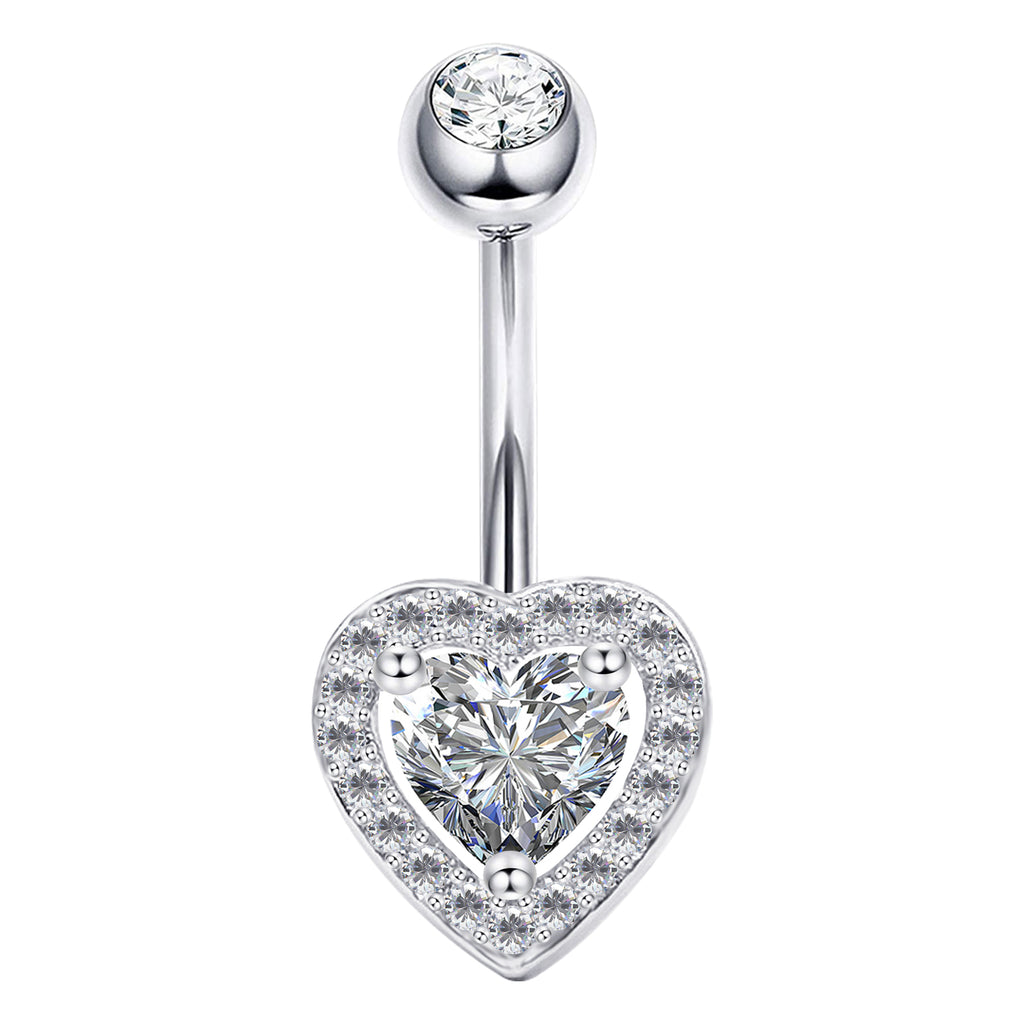 Sterling Silver Belly Button Piercing Navel Rings SS211