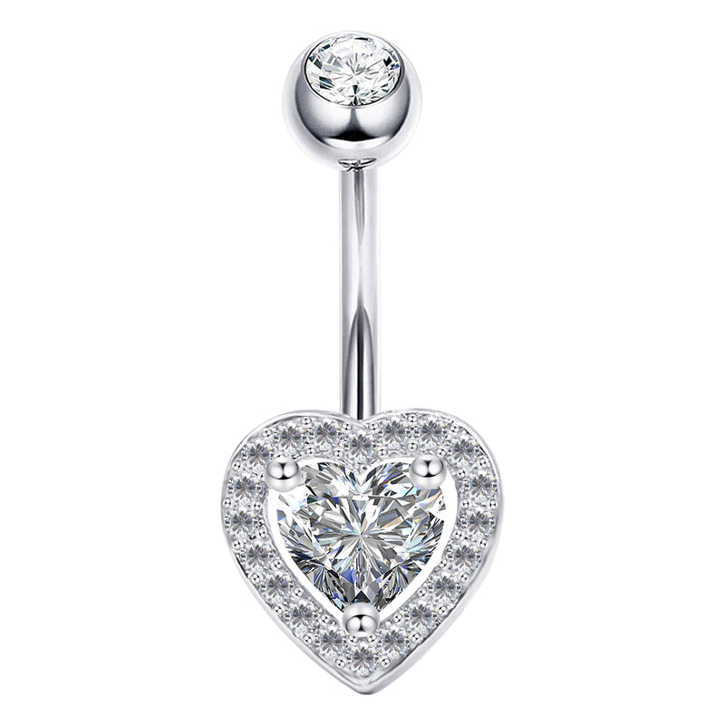 Sterling Silver Belly Button Piercing Navel Rings SS211