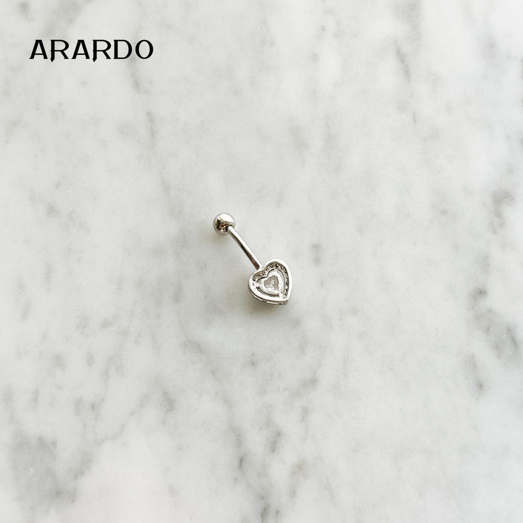 Sterling Silver Belly Button Piercing Navel Rings SS211