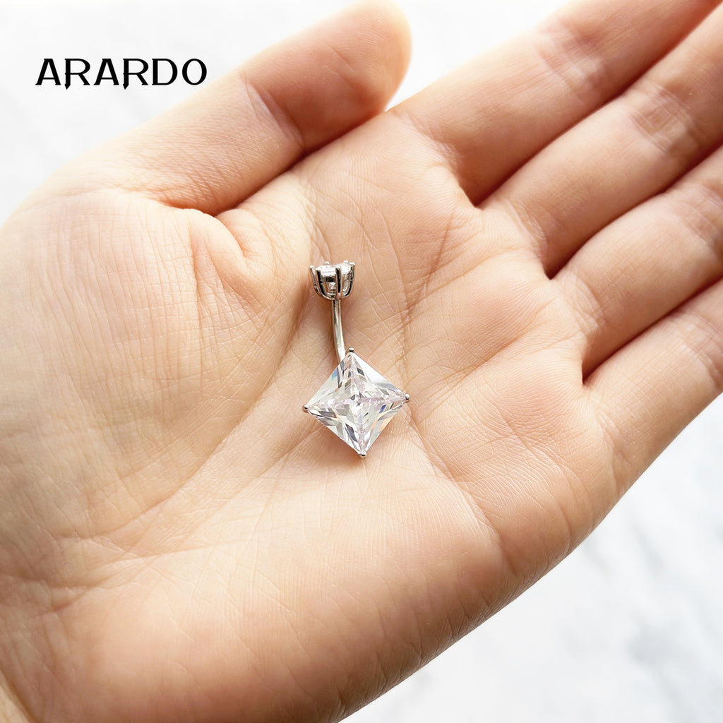 Sterling Silver Belly Button Piercing Navel Rings SS214