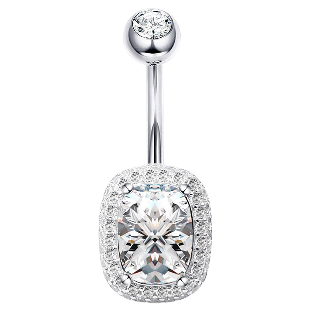 Sterling Silver Belly Button Piercing Navel Rings SS60