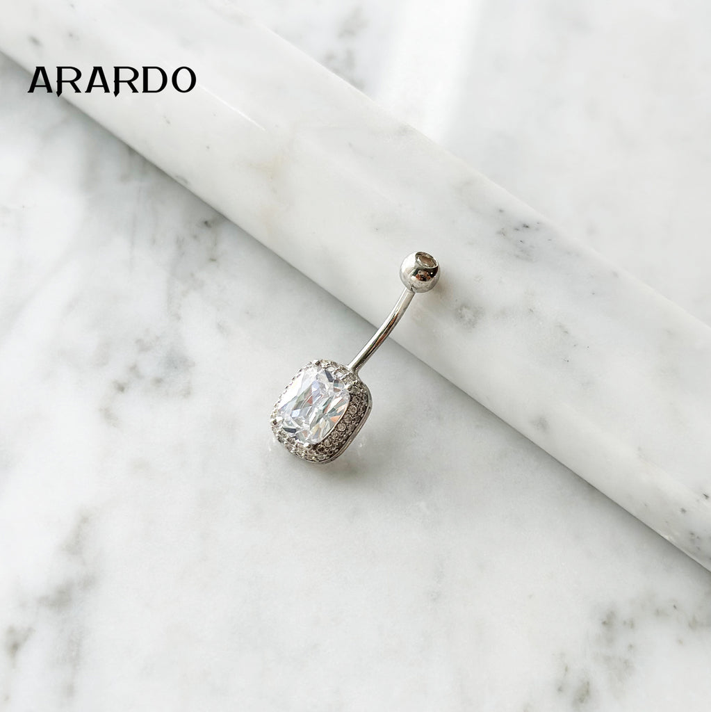 Sterling Silver Belly Button Piercing Navel Rings SS60