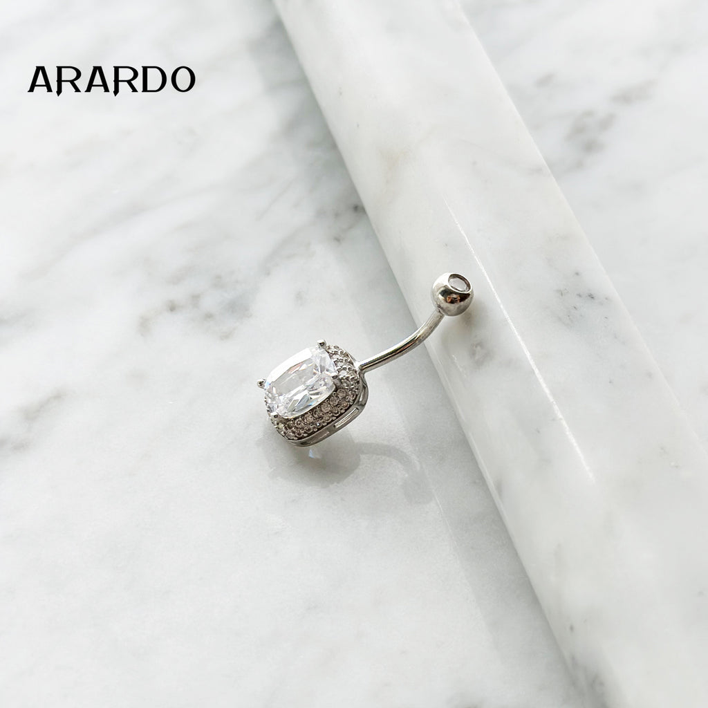 Sterling Silver Belly Button Piercing Navel Rings SS60