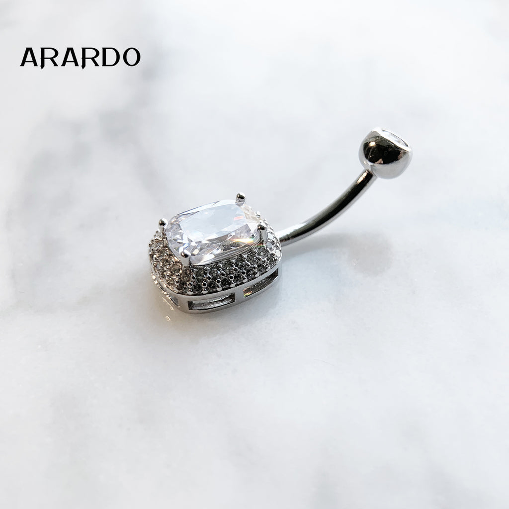 Sterling Silver Belly Button Piercing Navel Rings SS60