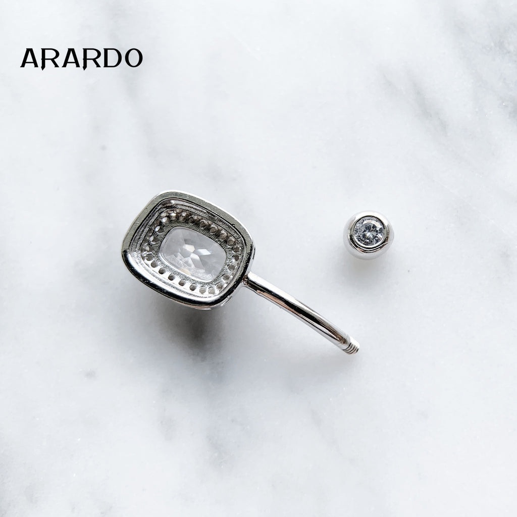 Sterling Silver Belly Button Piercing Navel Rings SS60