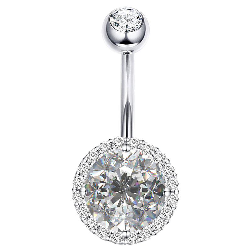 Sterling Silver Belly Button Piercing Navel Rings SS66