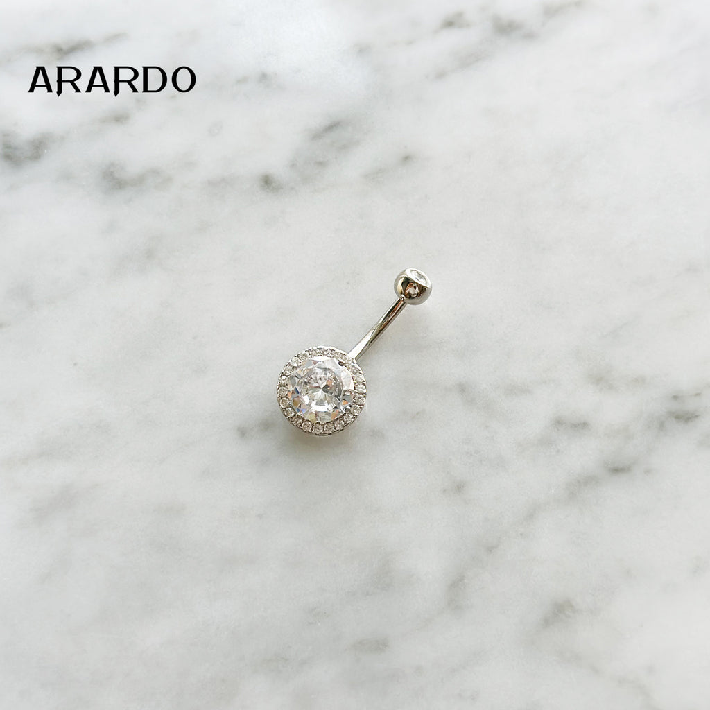 Sterling Silver Belly Button Piercing Navel Rings SS66