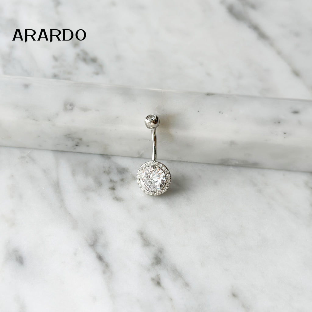 Sterling Silver Belly Button Piercing Navel Rings SS66