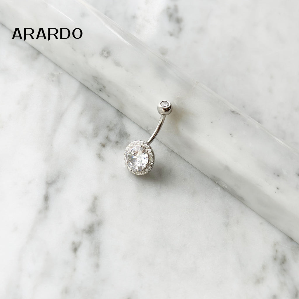 Sterling Silver Belly Button Piercing Navel Rings SS66