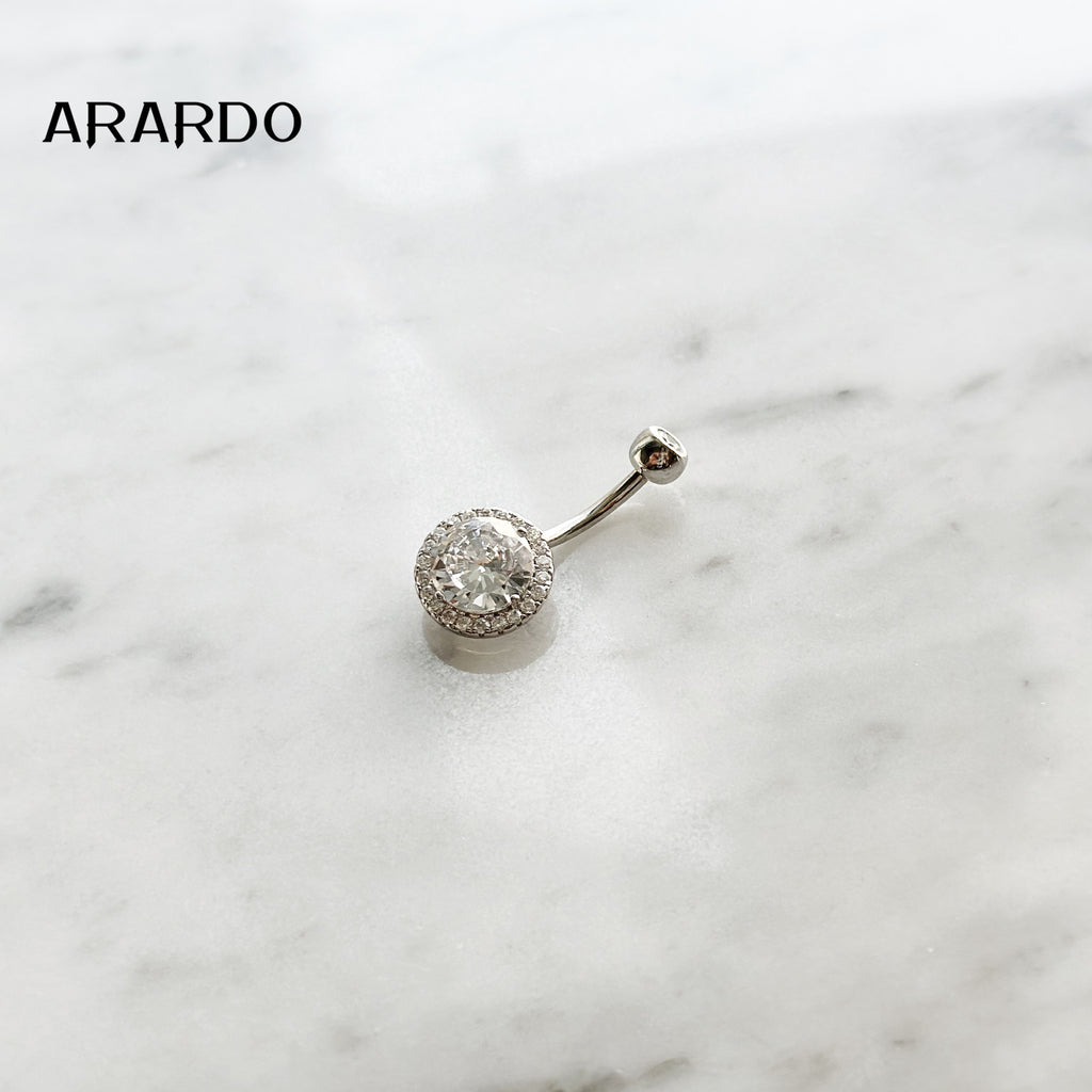 Sterling Silver Belly Button Piercing Navel Rings SS66