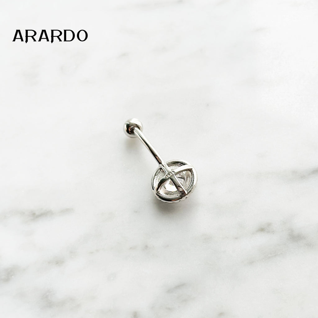 Sterling Silver Belly Button Piercing Navel Rings SS66