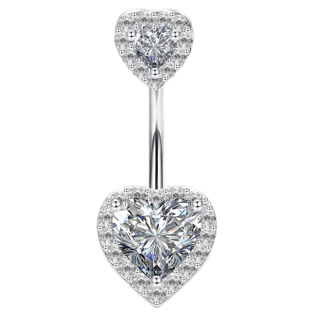 Sterling Silver Belly Button Piercing Navel Rings SS75