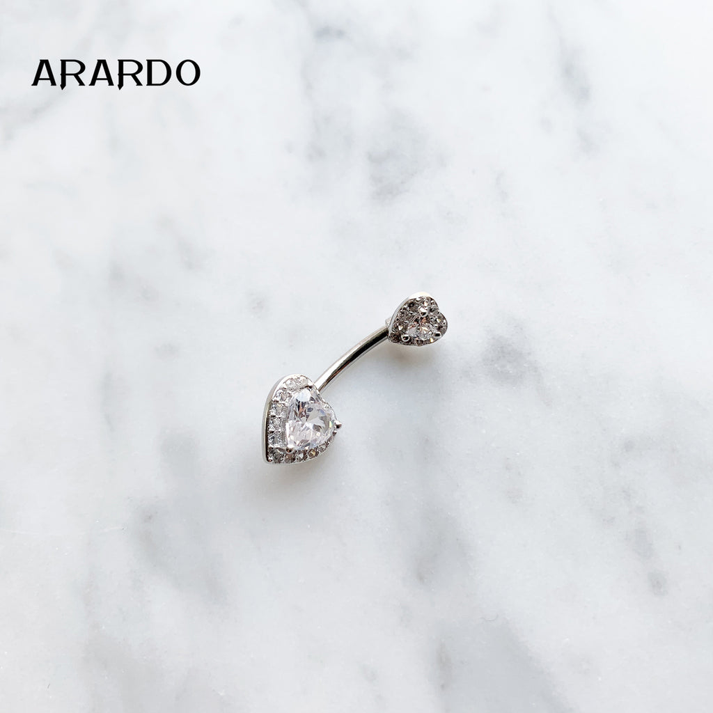 Sterling Silver Belly Button Piercing Navel Rings SS75