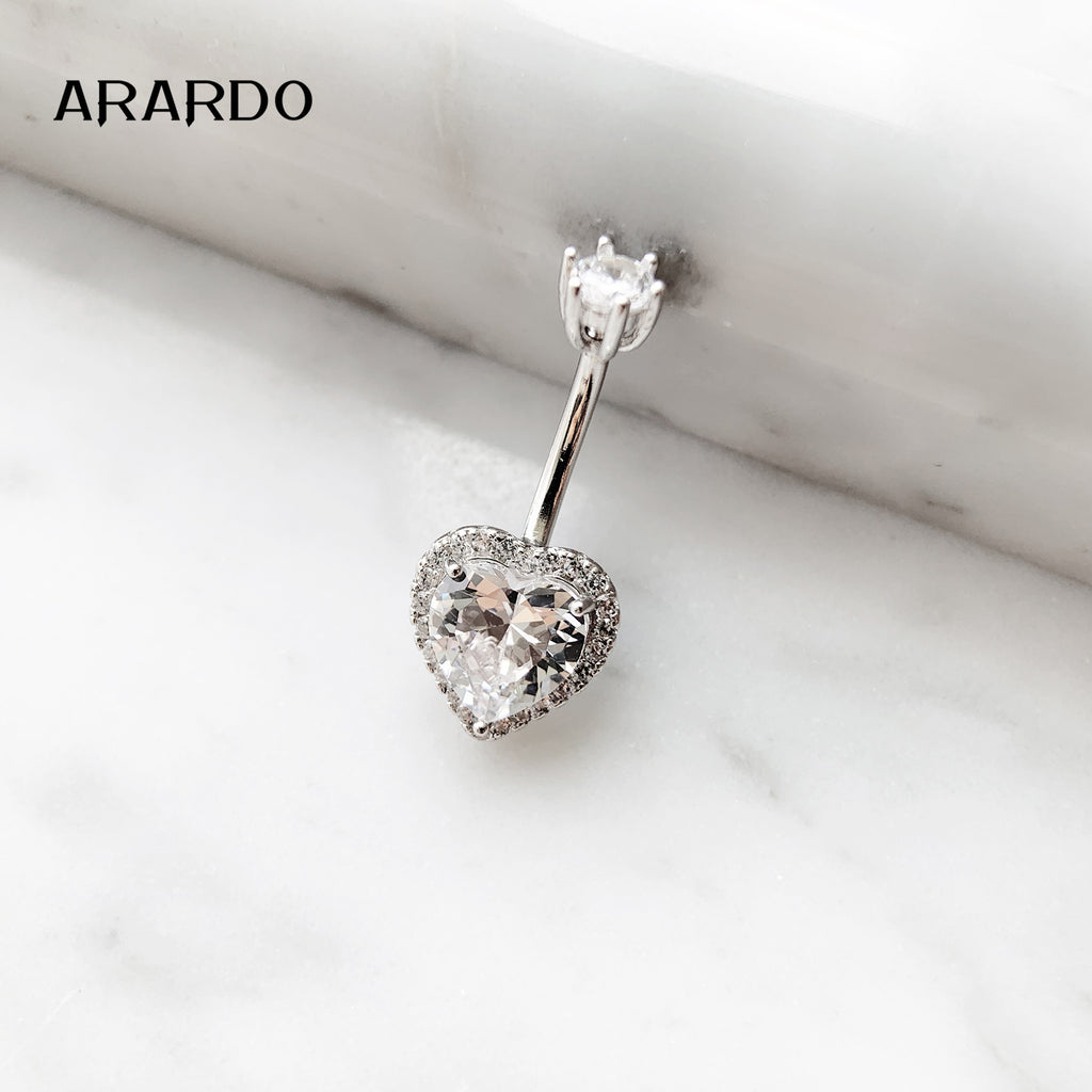 Sterling Silver Belly Button Piercing Navel Rings SS79
