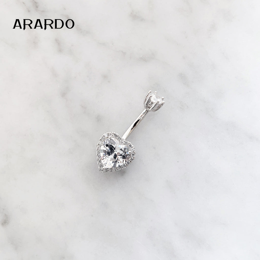 Sterling Silver Belly Button Piercing Navel Rings SS79