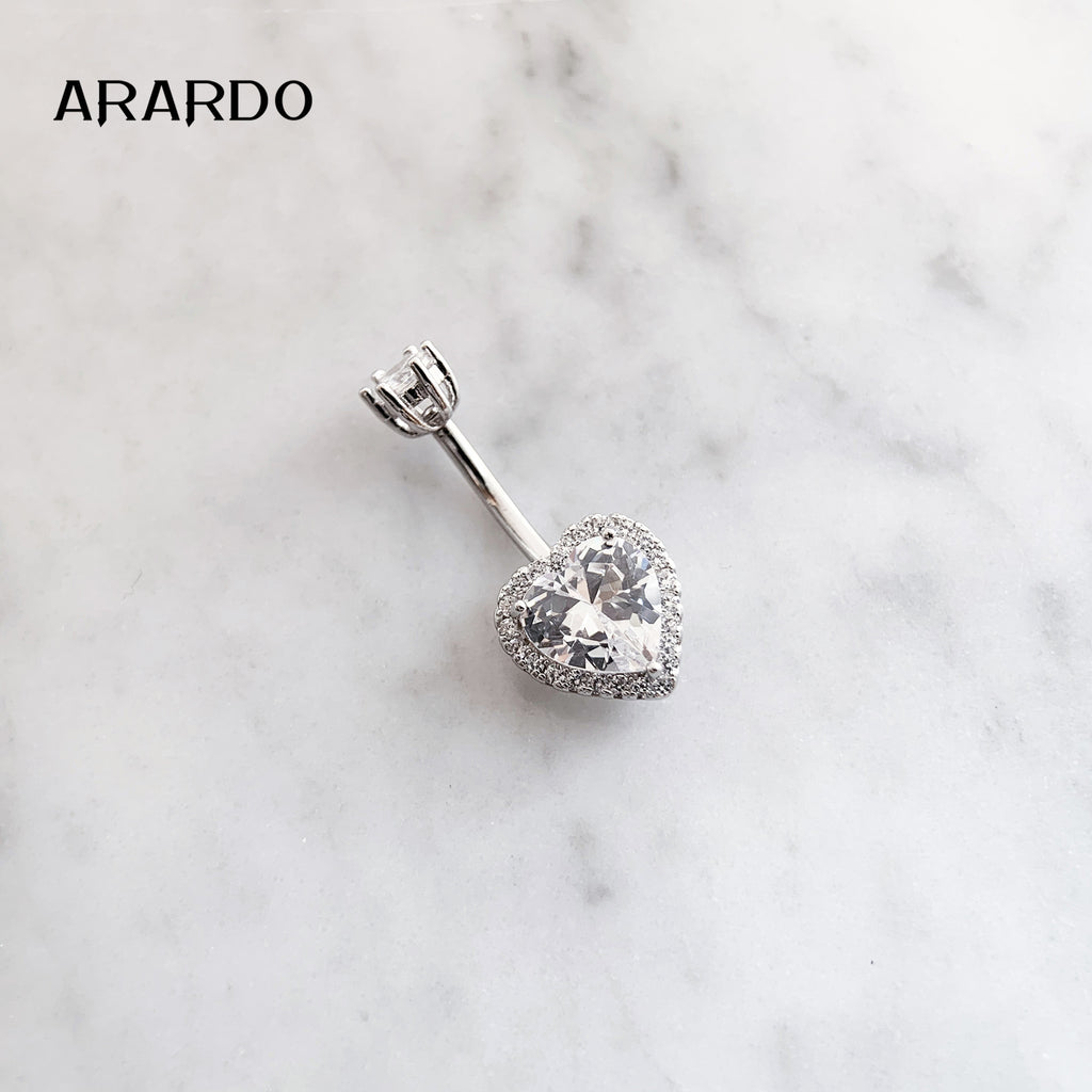 Sterling Silver Belly Button Piercing Navel Rings SS79