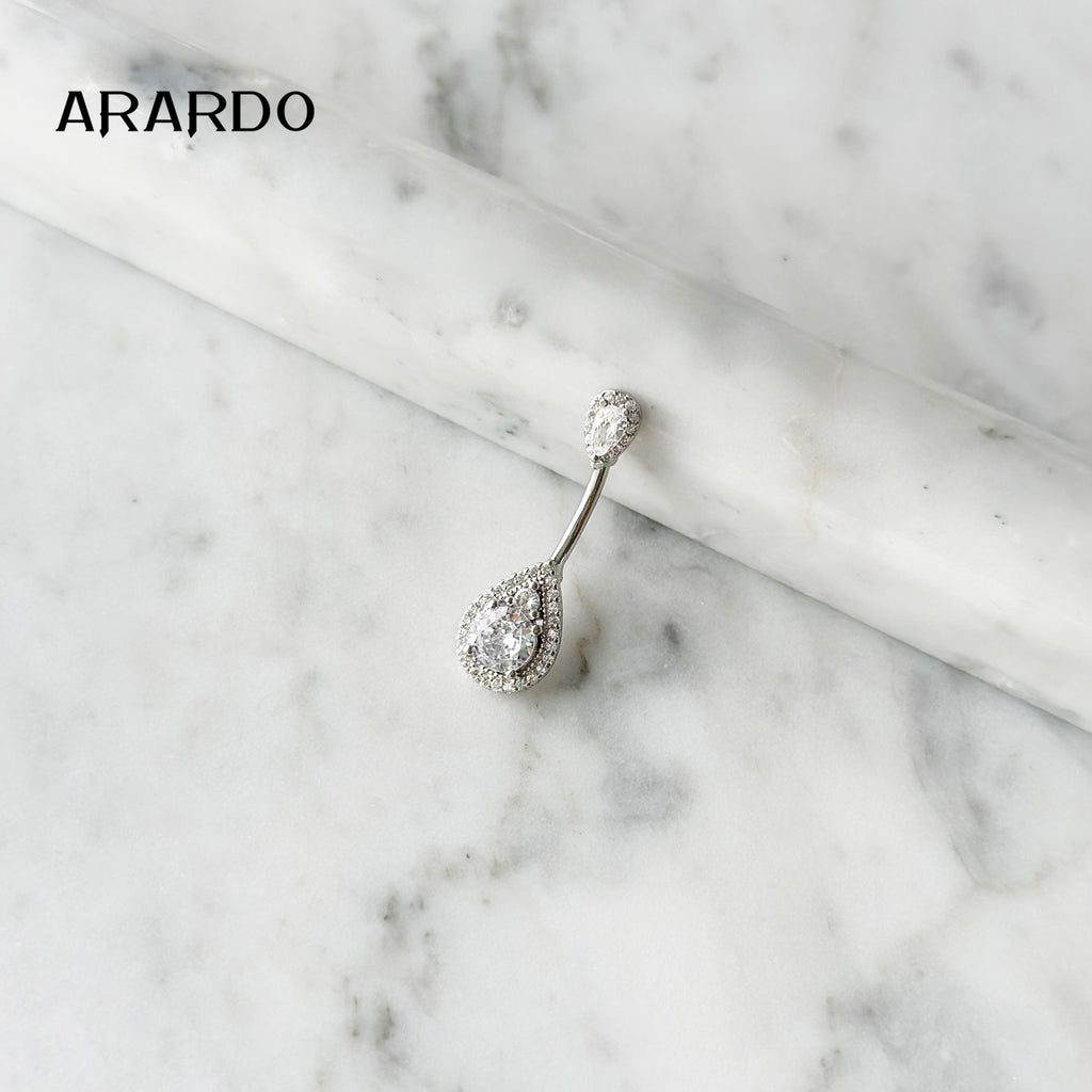 Sterling Silver Belly Button Piercing Navel Rings SS80