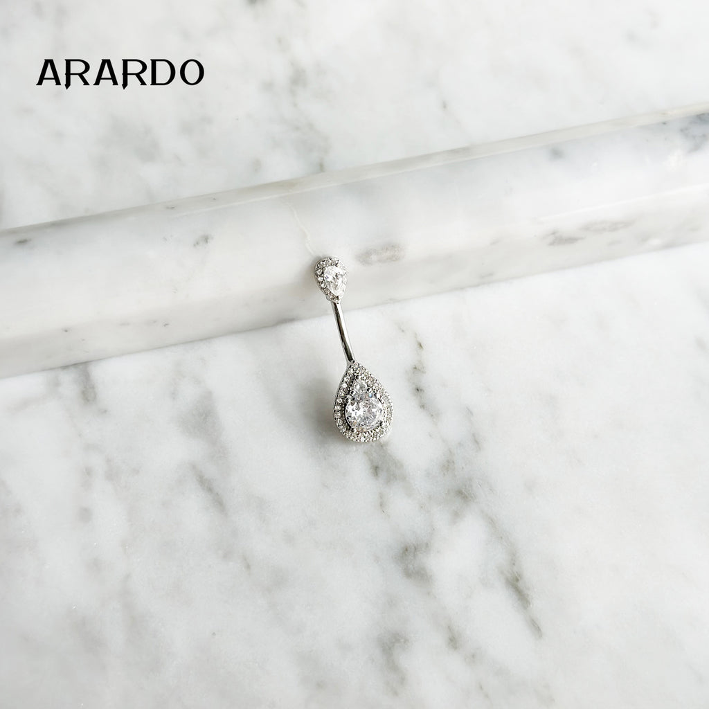 Sterling Silver Belly Button Piercing Navel Rings SS80