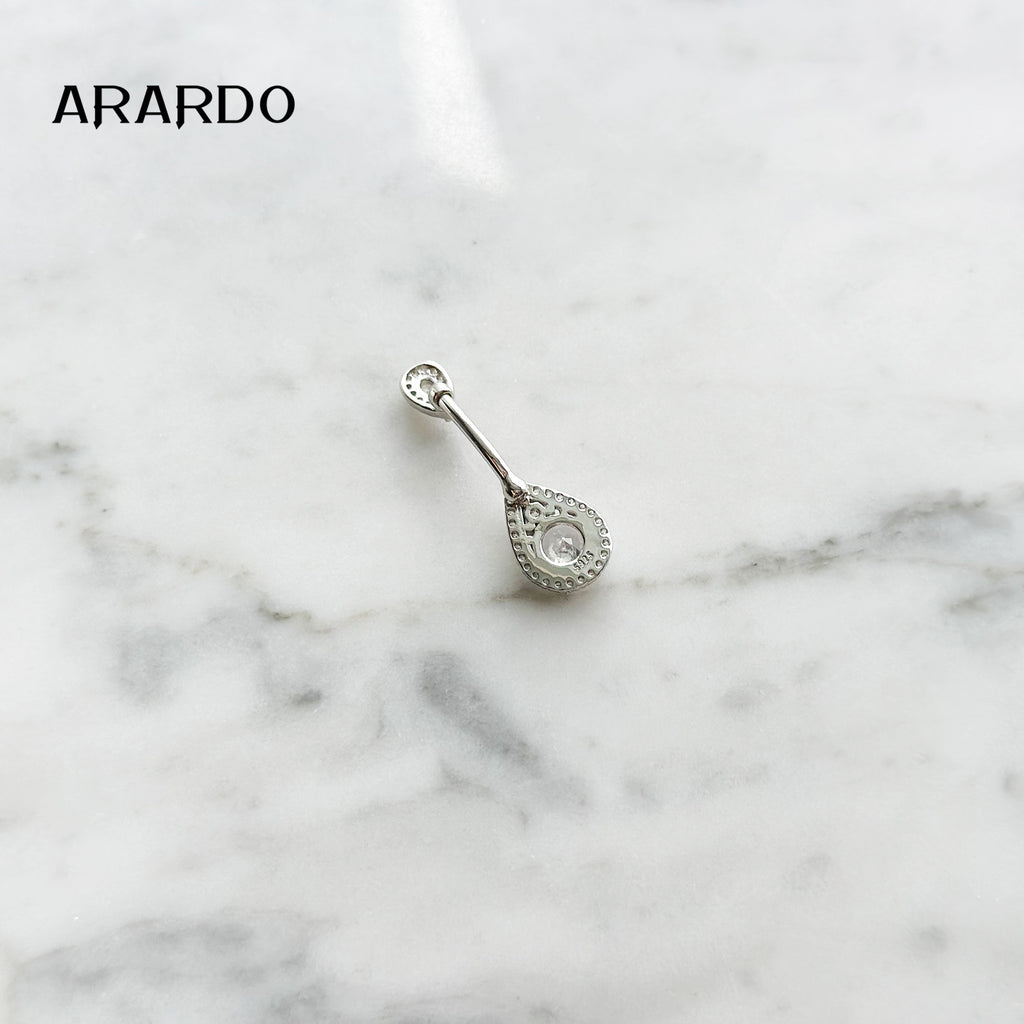 Sterling Silver Belly Button Piercing Navel Rings SS80