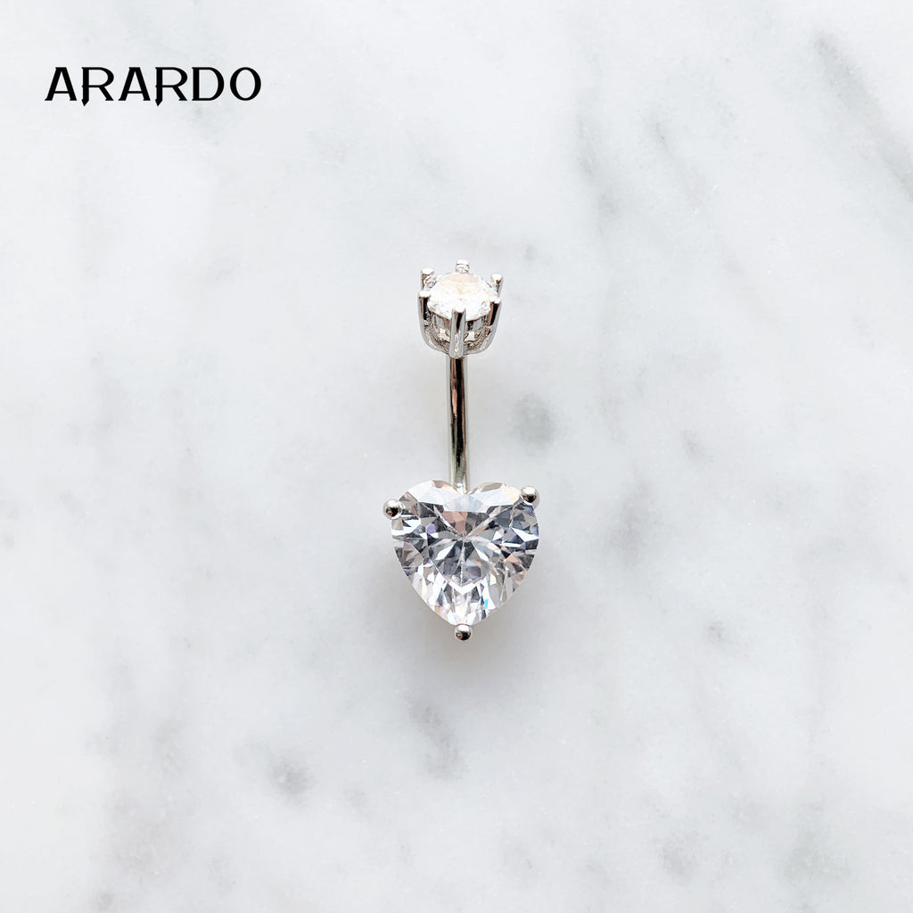 Sterling Silver Belly Button Piercing Navel Rings SS87