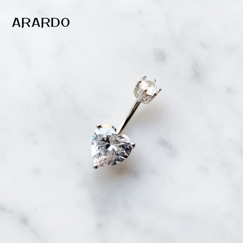 Sterling Silver Belly Button Piercing Navel Rings SS87