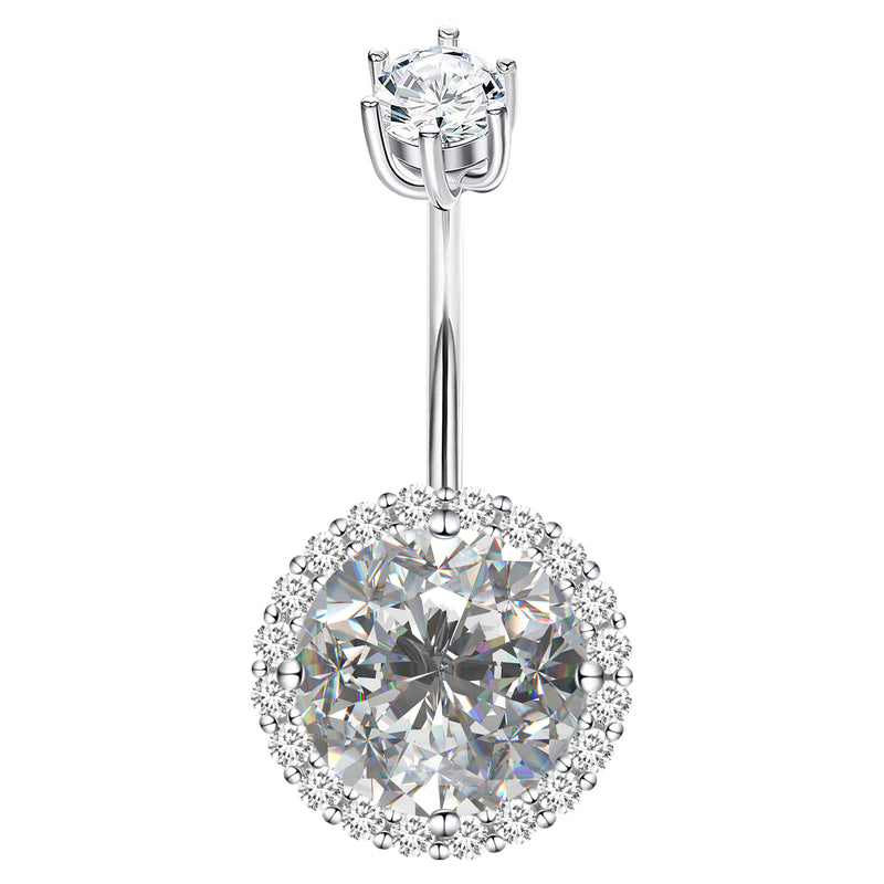 Sterling Silver Belly Button Piercing Navel Rings SS89