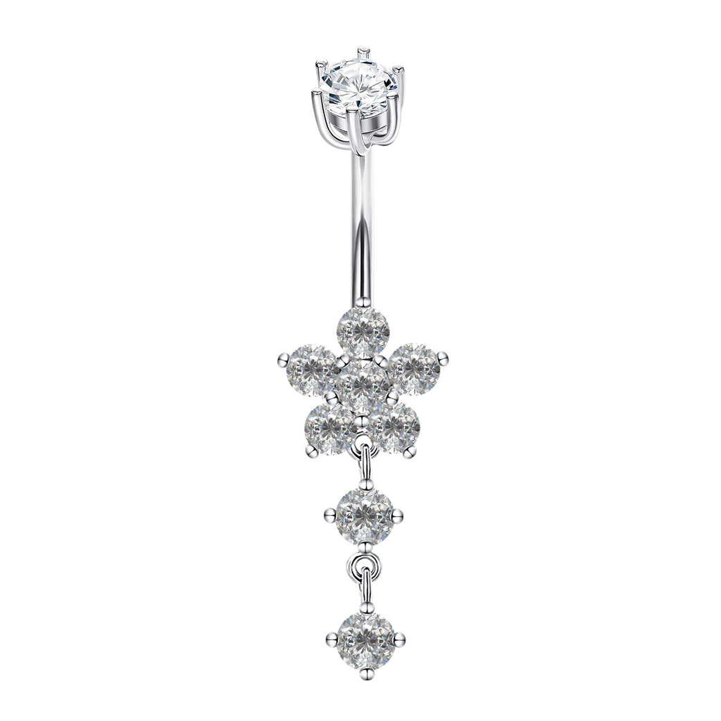 Sterling Silver Belly Button Piercing Navel Rings SS99