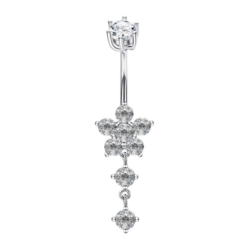 Sterling Silver Belly Button Piercing Navel Rings SS99