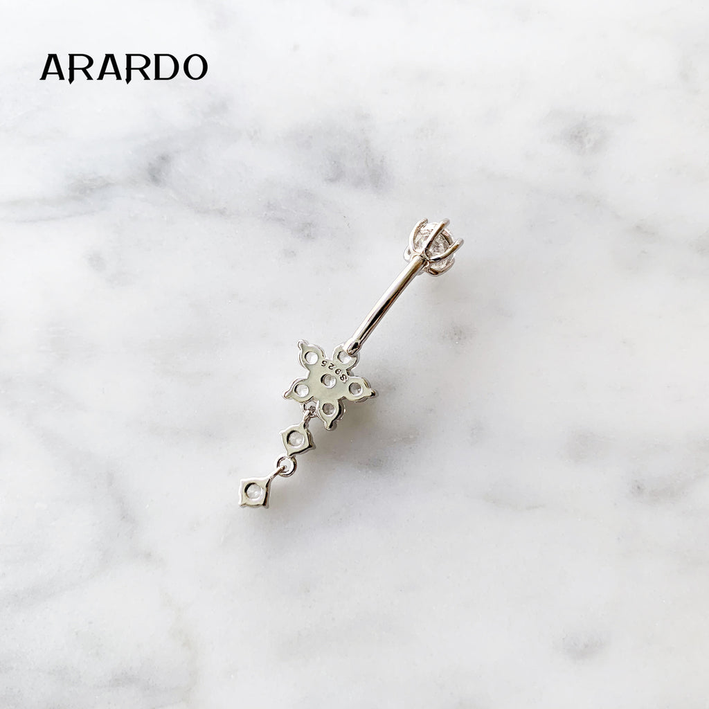 Sterling Silver Belly Button Piercing Navel Rings SS99