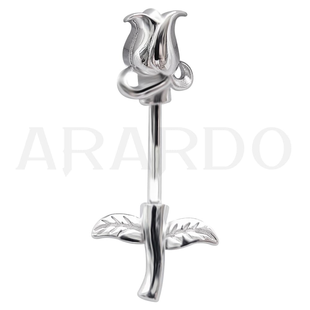 Sterling Silver Belly Button Rings S207
